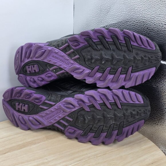 Helly Hansen Women’s 8.5 Loke Dash Outdoor Trail Hiking Shoes Black/Purple - Picture 8 of 9